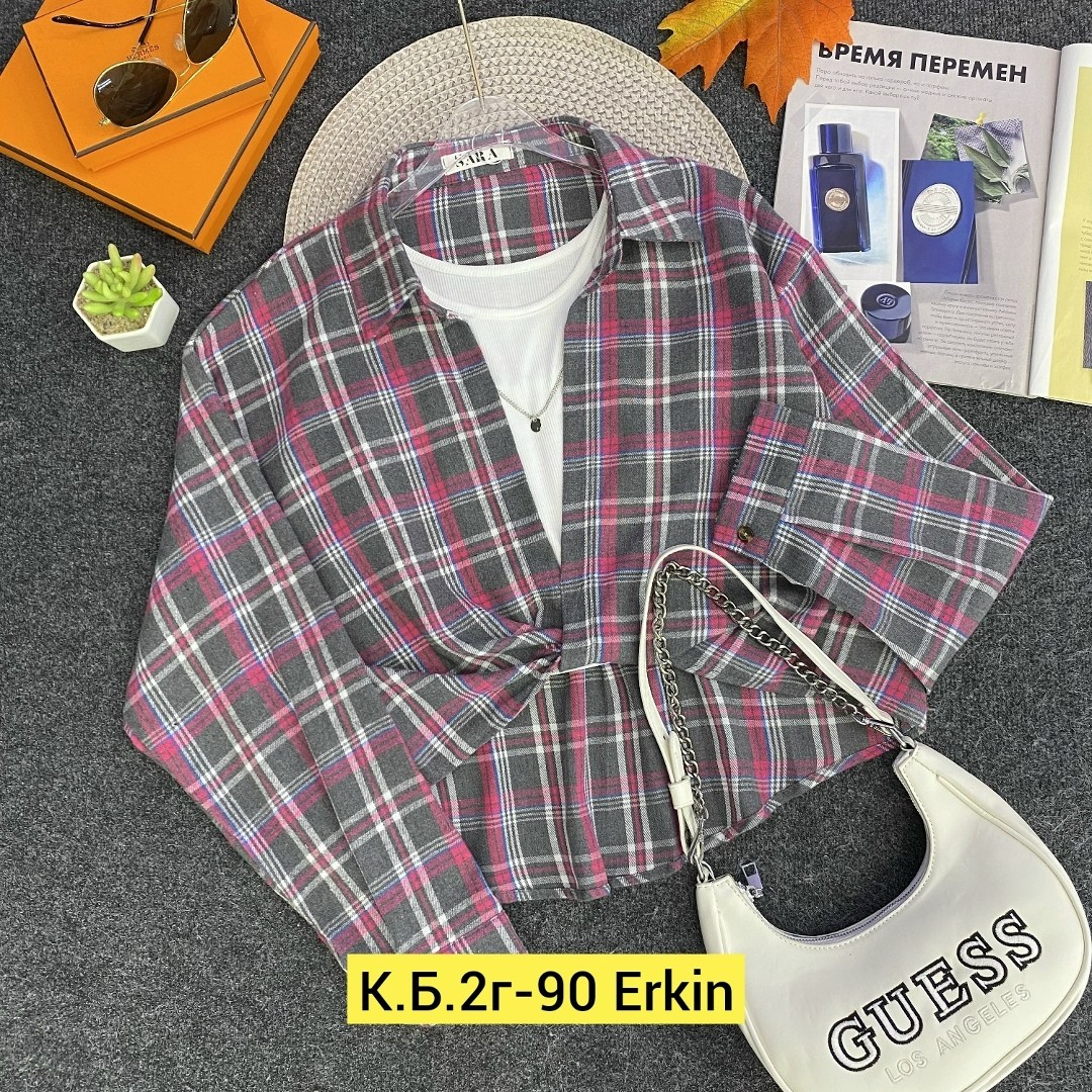 рубашка женская в клетку,женская рубашка,рубашка хб,рубашка в клетку,рубашка хлопок