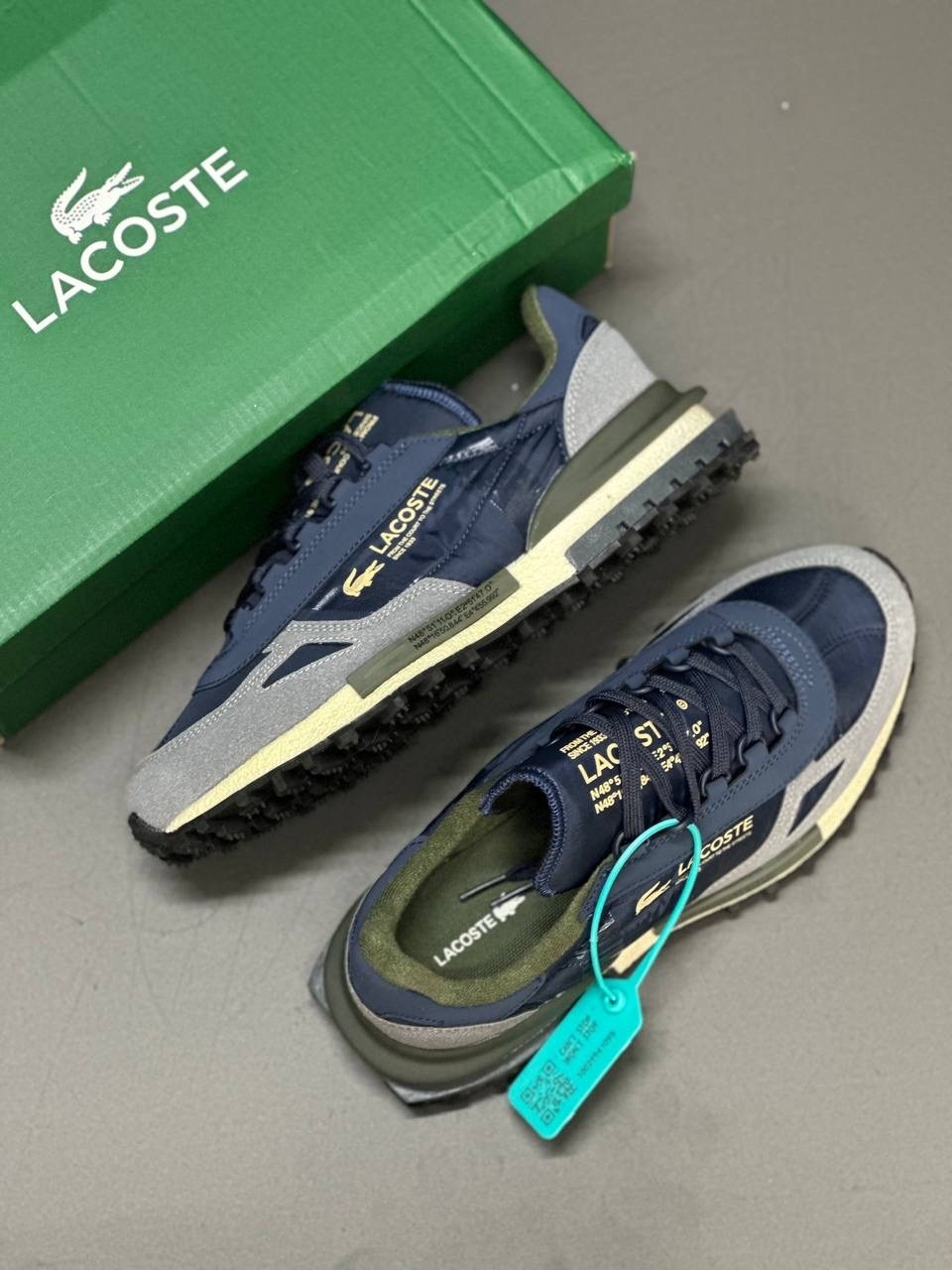 мужские кроссовки lacoste elite active,кроссовки elite active lacoste,кроссовки мужские lacoste,кроссовки lacoste,мужские кроссовки lacoste elite active "dark blue/gray" (м995-12)