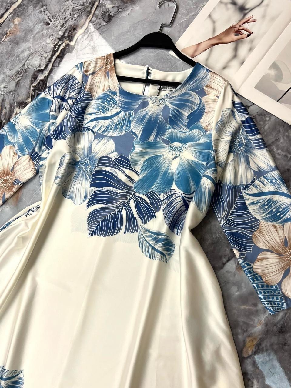 платье в стиле гжель,платье "гжель",платье в русском стиле гжель,платье гжель женское,свадебное платье гжель в русском стиле