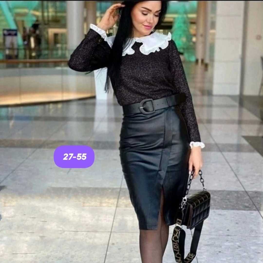 женская юбка из экокожи,зеленая юбка из экокожи,юбка из экокожи,юбки женские стильные в москве,кожаная юбка