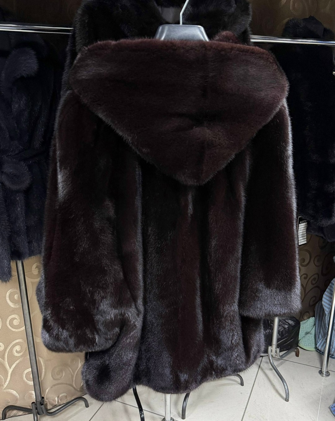 шуба норковая,шуба норковая трапеция с капюшоном,шуба норковая с капюшоном,шуба из норки,шуба с капюшоном