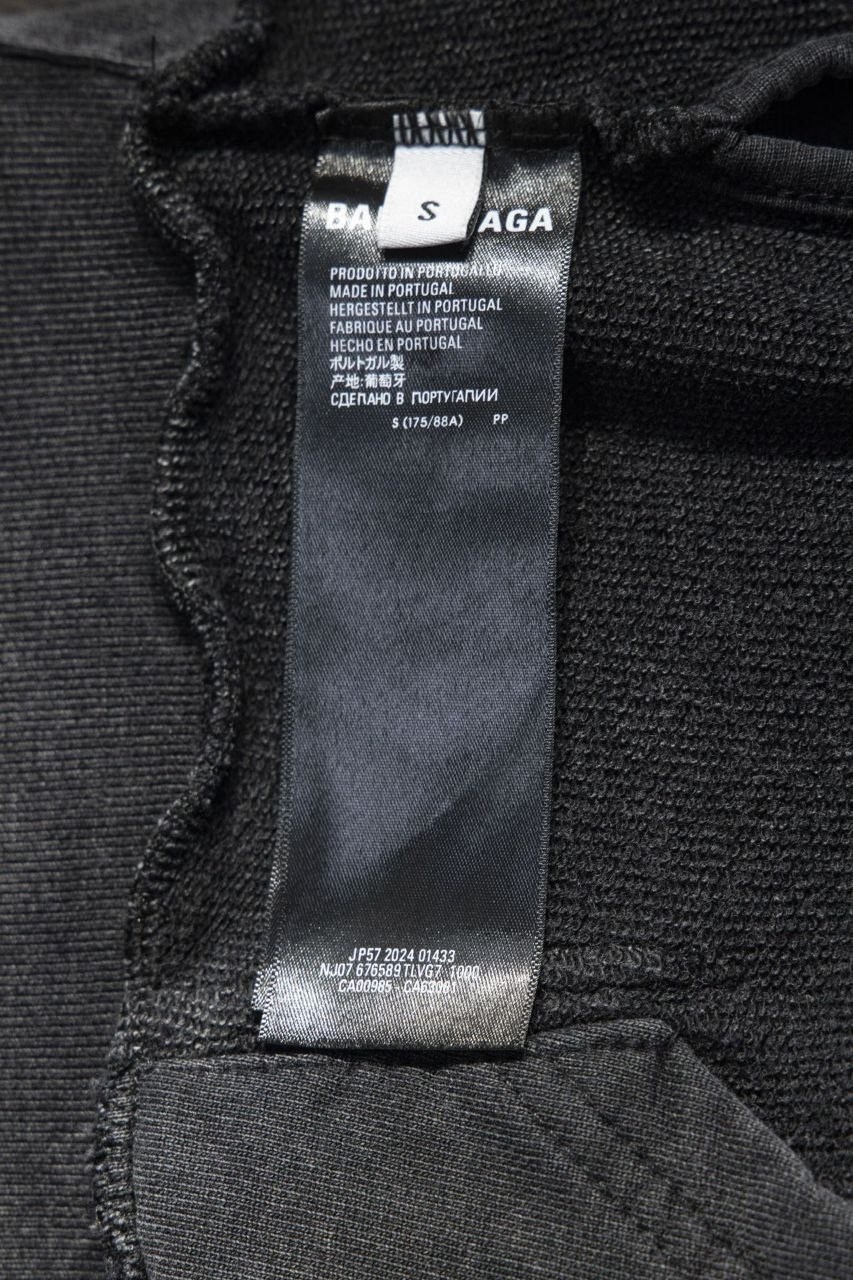 толстовка в стиле,толстовка,balenciaga худи paris liberty с эффектом потертости черный,толстовки женская,худи balenciaga paris