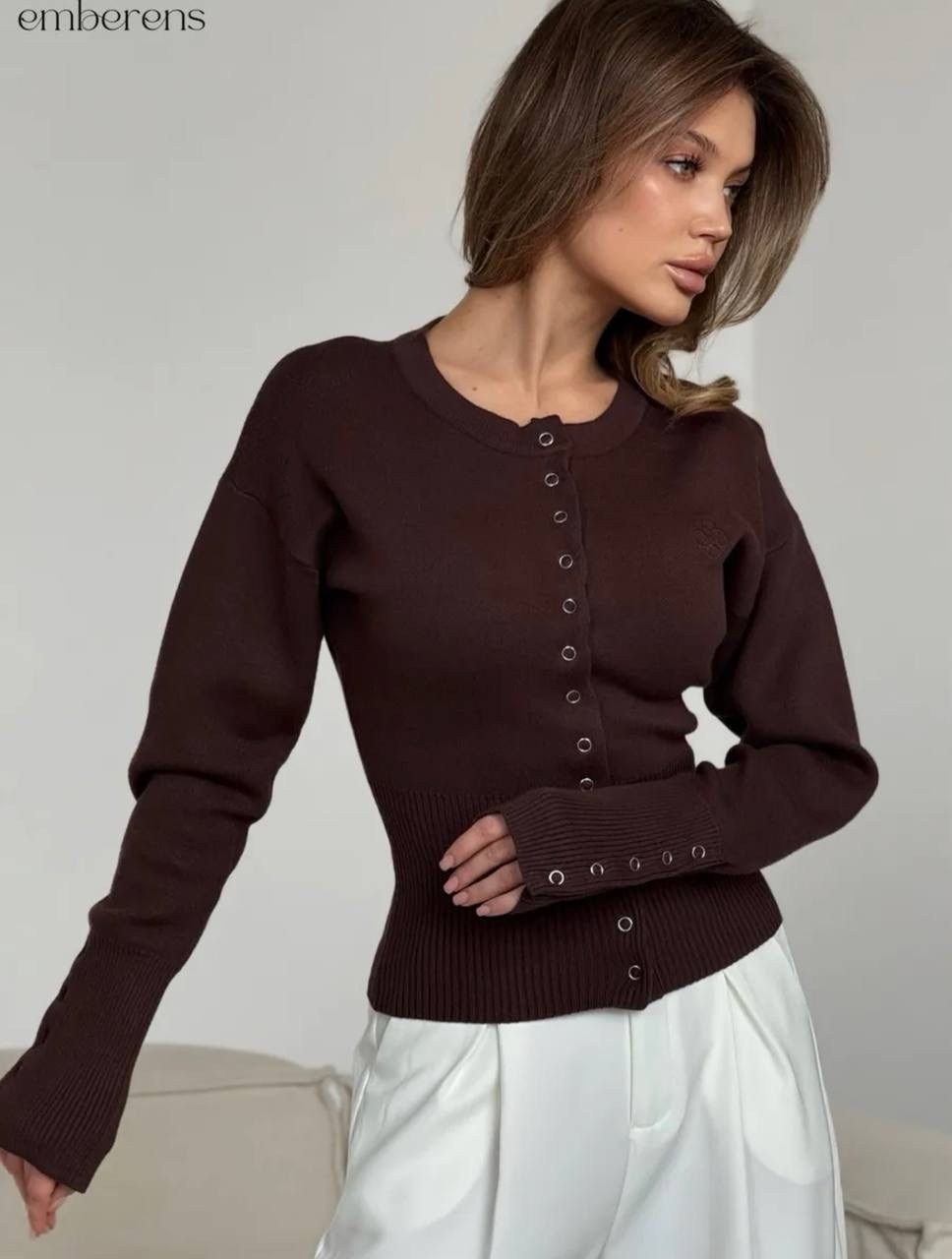 кофта на пуговицах,коричневый кардиган,кардиган,кофта,кардиган женский