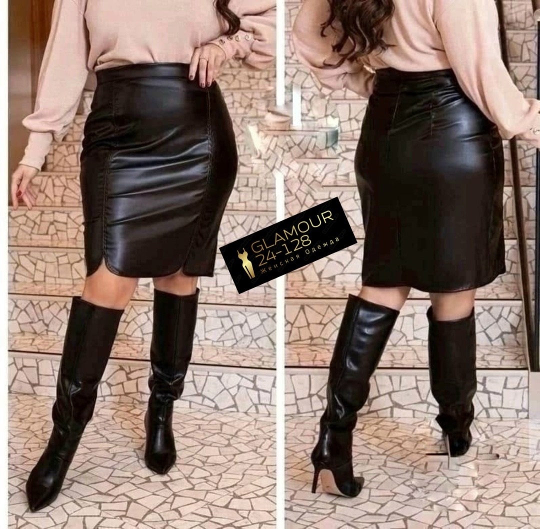 юбка из экокожи,юбка эко кожа,кожаная юбка,юбка из эко кожи,кожаная юбка больших размеров