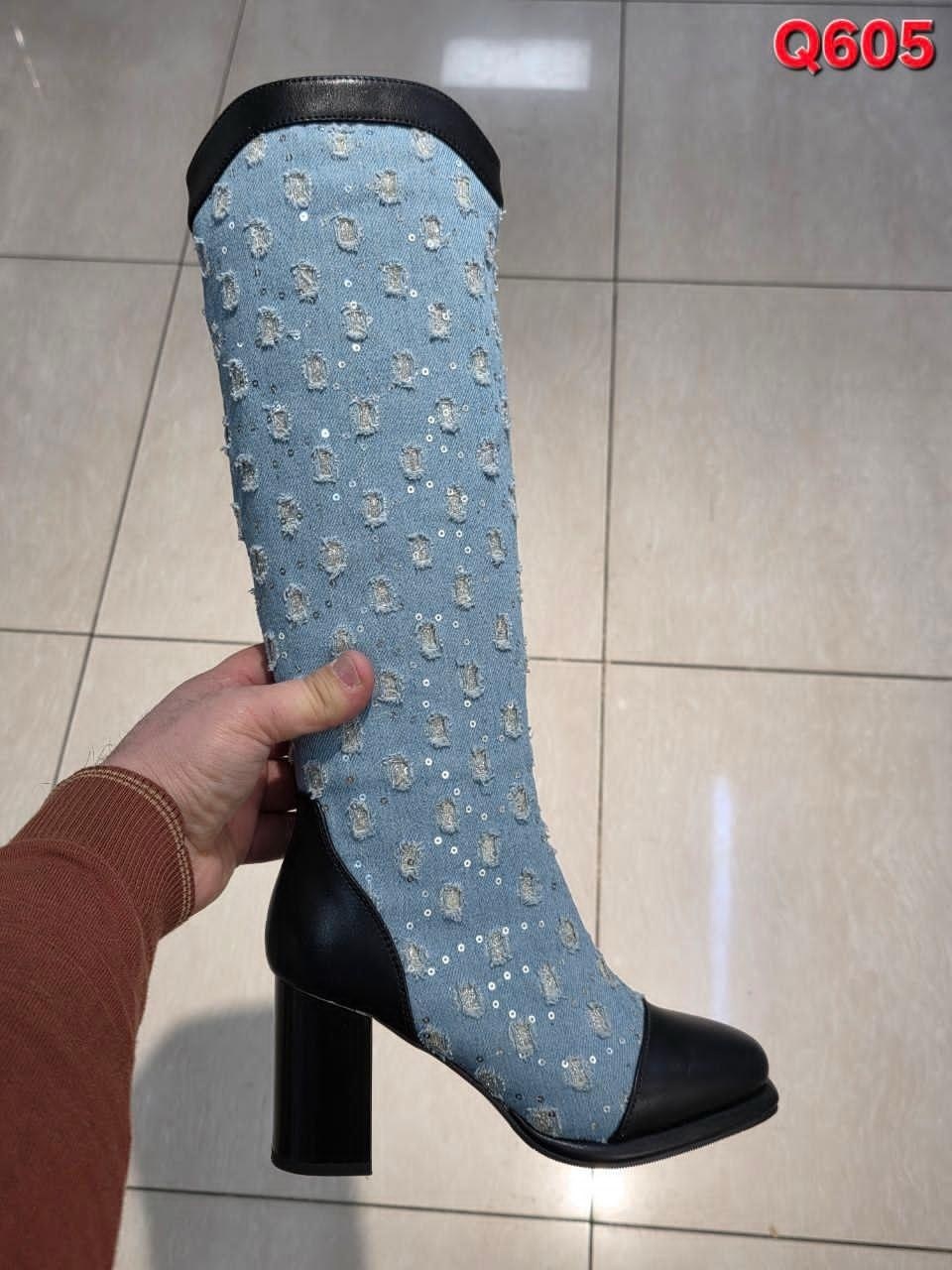 женские сапоги,,джинсовые сапоги,высокие сапоги,джинсовые сапоги валберис