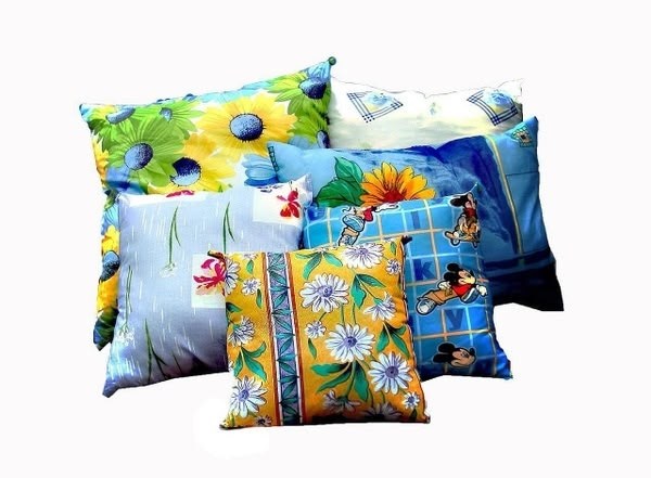 подушка эконом,подушки,текстиль для дома,текстиль подушка,подушка пух перо