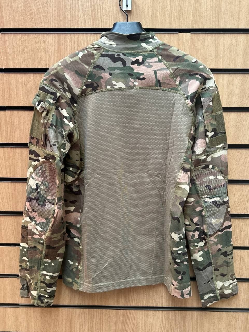 тактическая боевая рубашка,боевая рубашка,тактическая рубашка,военная боевая рубашка "combat shirt" с защитой локтей мультикам,тактическая кофта