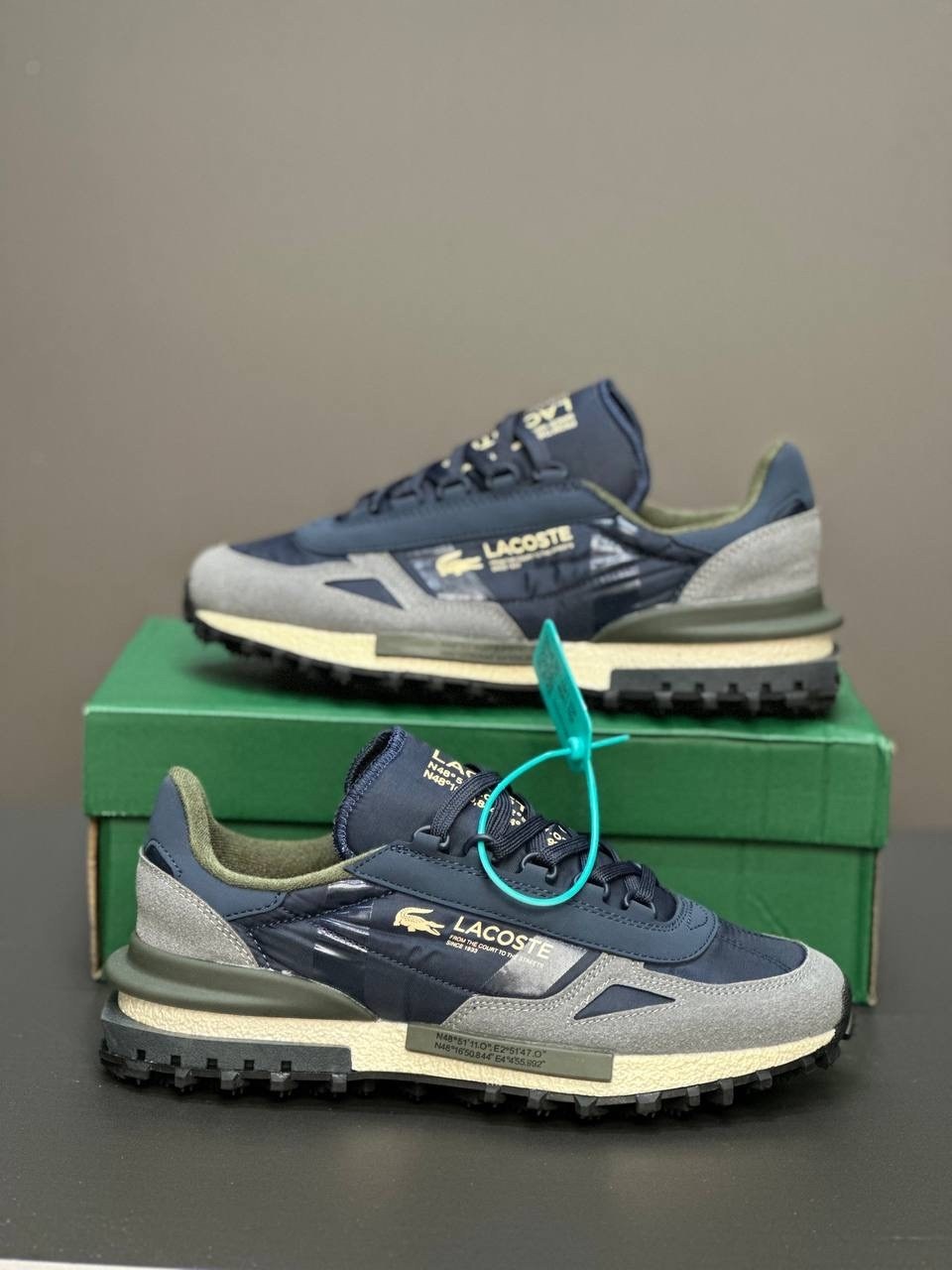 мужские кроссовки lacoste elite active,кроссовки elite active lacoste,кроссовки мужские lacoste,кроссовки lacoste,мужские кроссовки lacoste elite active "dark blue/gray" (м995-12)