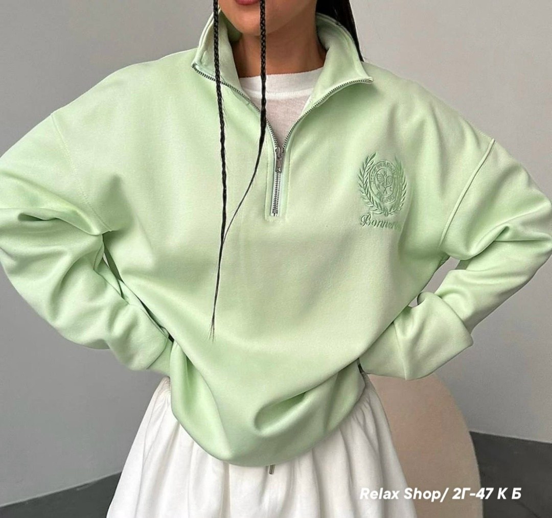 толстовки женская,женская кофта,женский свитшот,свитшот оверсайз,свитшот оверсайз с молнией