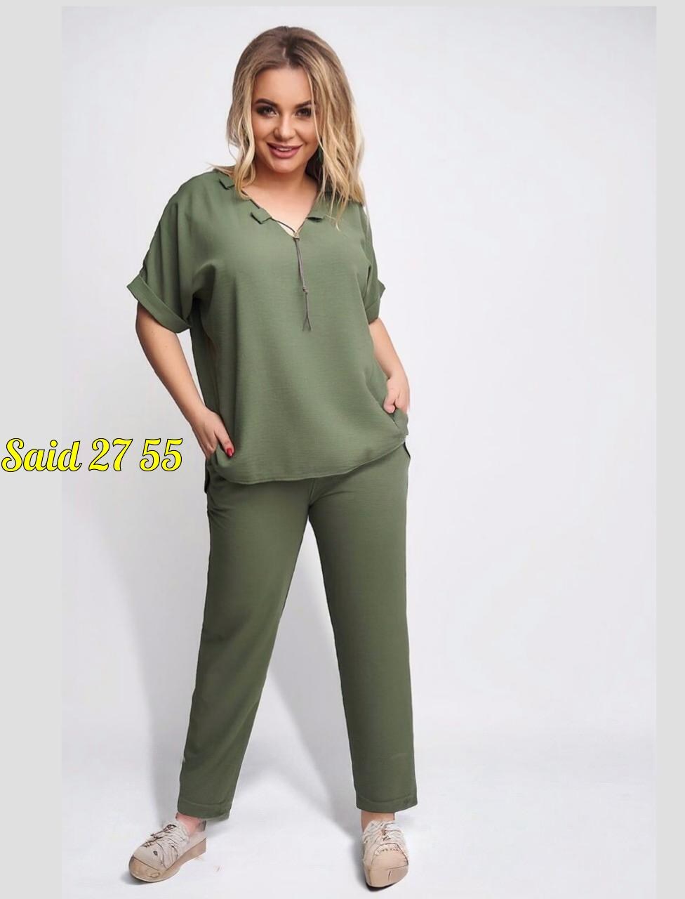 женские костюмы больших размеров,костюм жатка женский летний брючный,костюм двойка женская,женский костюм,женский костюм брючный