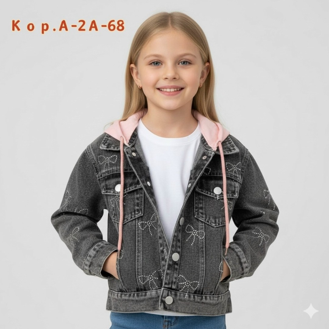 джинсовая куртка для девочек,джинсовая куртка для девочки с капюшоном,джинсовая куртка,куртка джинсовая детская,джинсовка для девочки