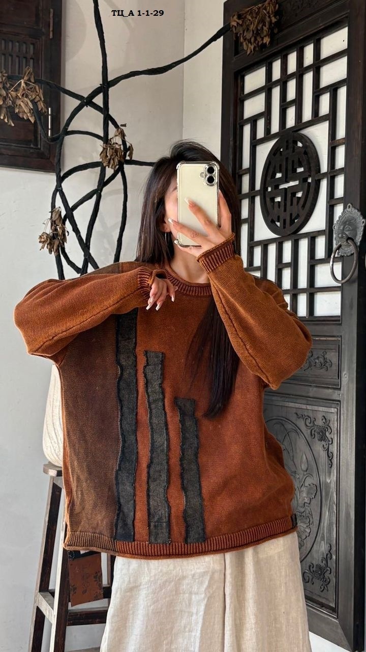 свитшот бохо с двойным низом moda-mo,модная толстовка,свитер,свитера женские,пуловер женский