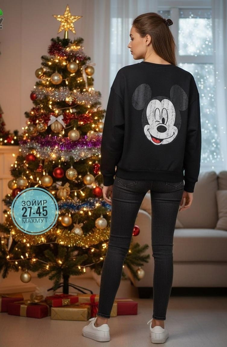 новогодний свитшот,рождественские свитера,christmas sweater,свитшот с новогодним принтом blacksi,толстовка