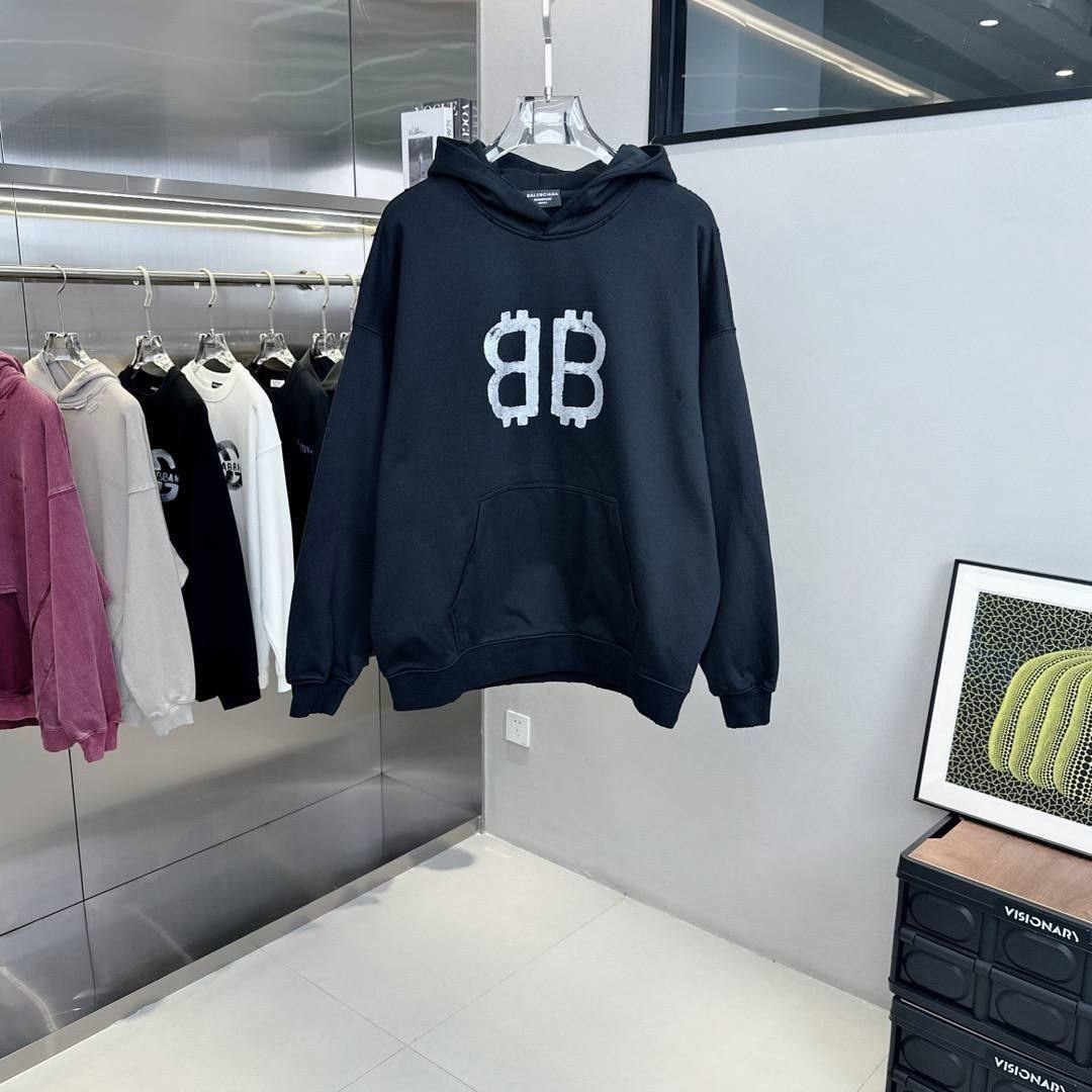 брендовые вещи,худи баленсиага черное,худи balenciaga,свитшот женская,толстовки свитшот