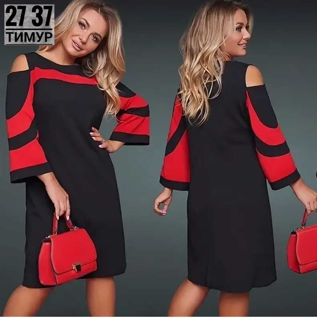 платье больших размеров,платье женское повседневное, нарядное ажиотаж,платье 👗,женское платье,платье комбинированное