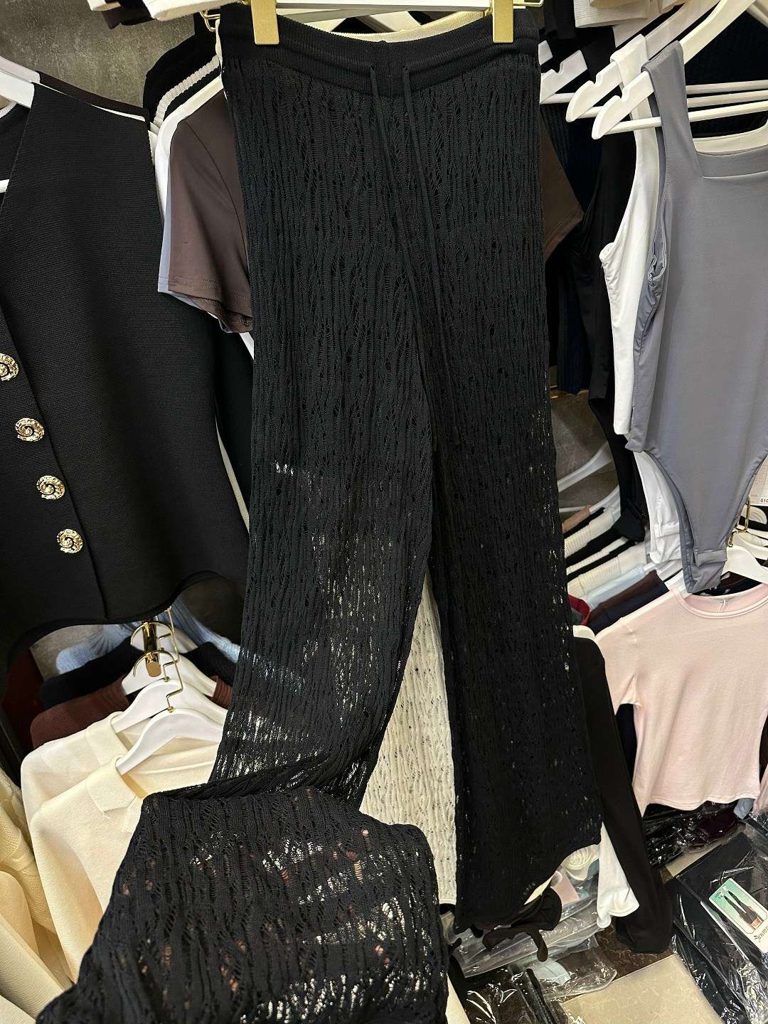 брюки пляжные,кружевные брюки,брюки из гипюра,кружевные штаны,мода стиль