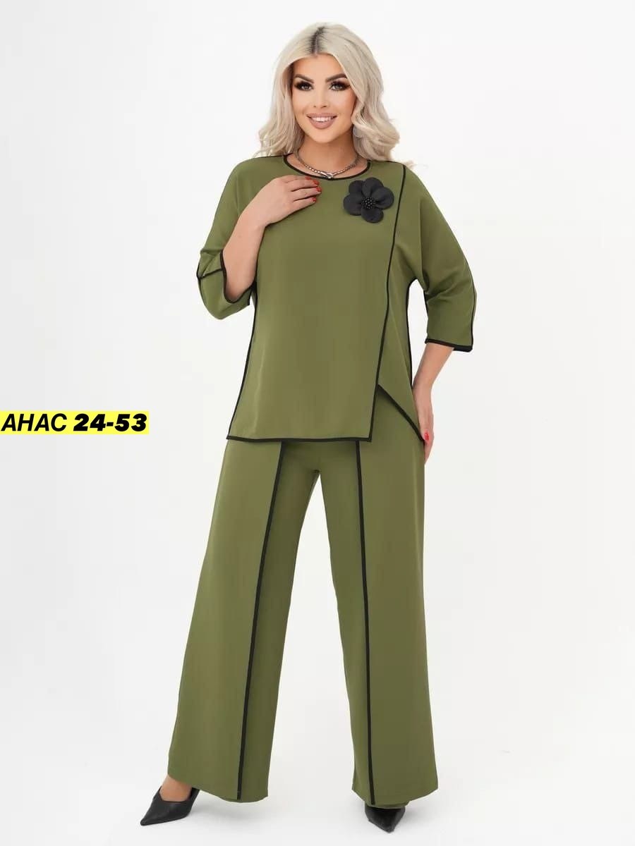 женские костюмы,костюм больших размеров брючный,брючный костюм,брючные женские костюмы,зеленый костюм женский
