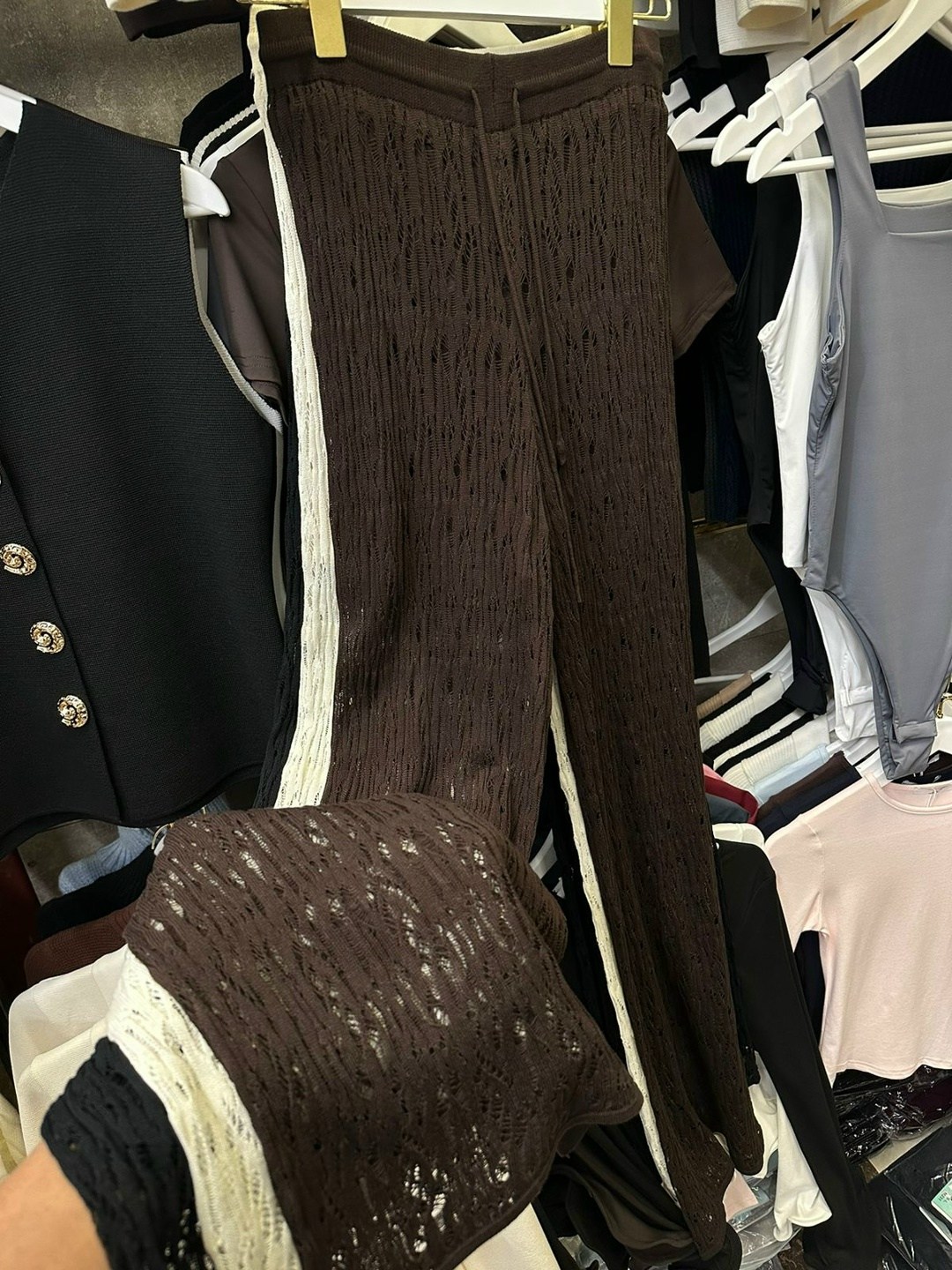 брюки пляжные,кружевные брюки,брюки из гипюра,кружевные штаны,мода стиль