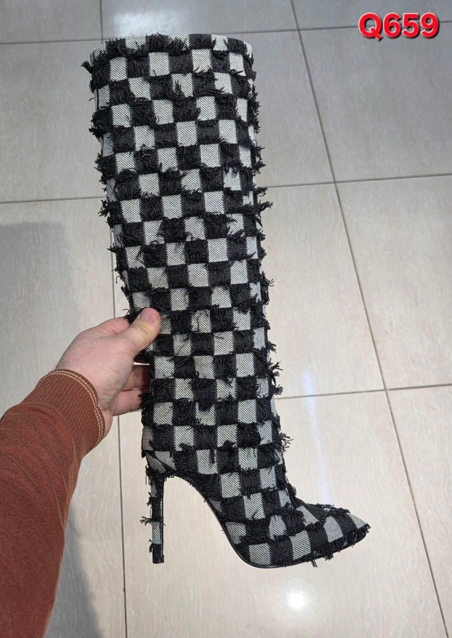 джинсовые сапоги,,джинсовые сапоги на каблуке,высокие сапоги,женские сапоги