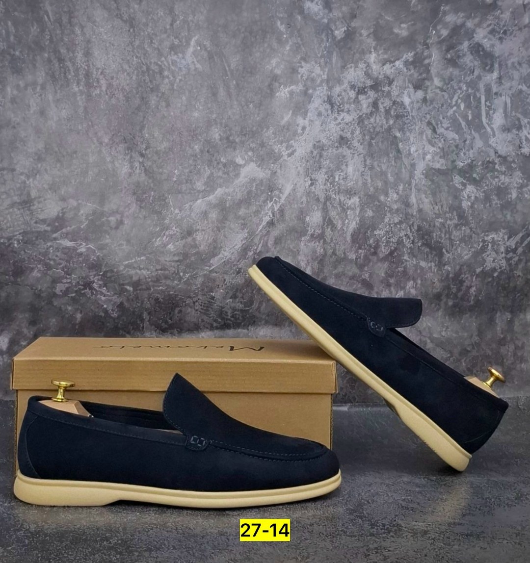 ,мужские лоферы loro piana,лоферы мужские замшевые,мужские мокасины,лоферы loro piana summer walk синие