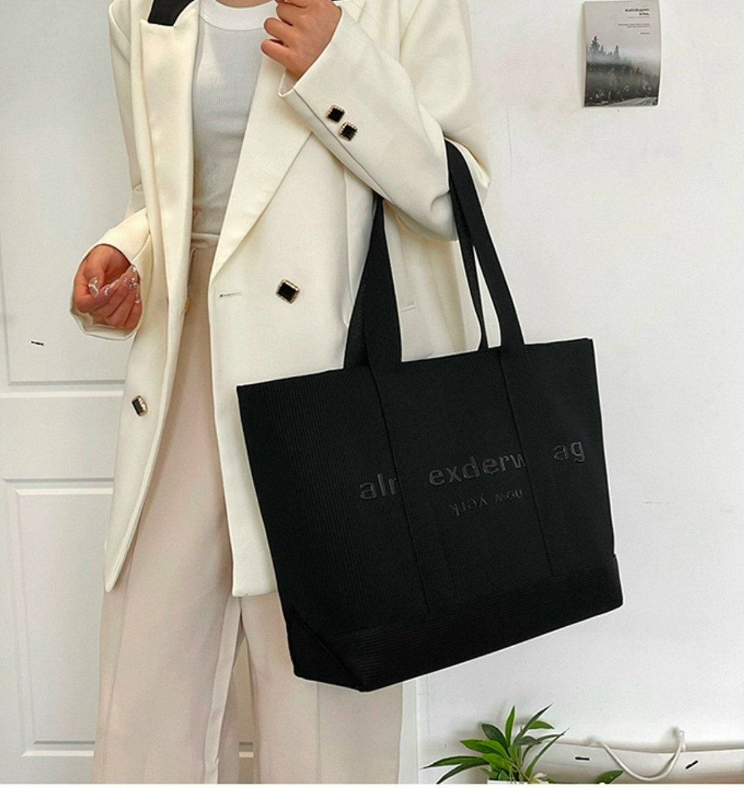 сумка александр ванг вместительная шоппер женская,сумка женская шоппер александр ванг,сумка,сумка-шоппер alexander wang,сумка черная шоппер alexander wang ryan тоут