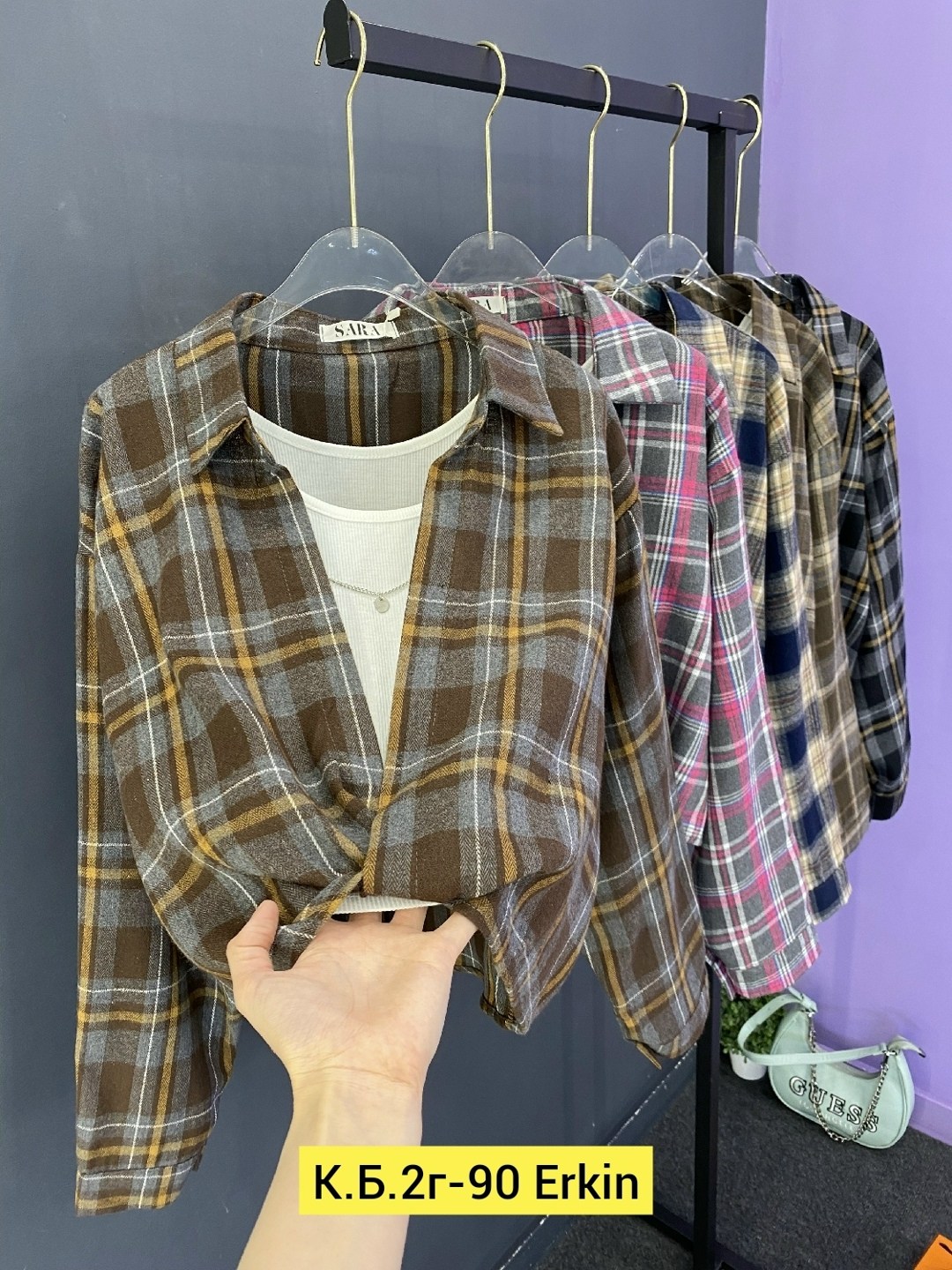 рубашка женская в клетку,женская рубашка,рубашка хб,рубашка в клетку,рубашка хлопок