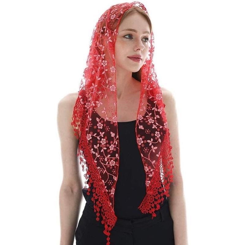 женский треугольный шарф для церковной молитвенной шаль,кружевной шарф,женский треугольный шарф для церкви молитвенная шаль вышитая кружевная вуаль,кружевной платок,шаль прозрачная