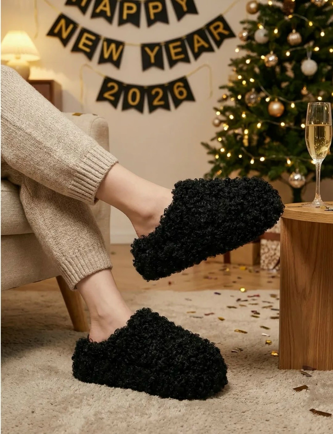 тапочки домашние женские,,зимние женские тапочки,теплые зимние тапочки с платформой и плюшевым носком,меховые шлепки