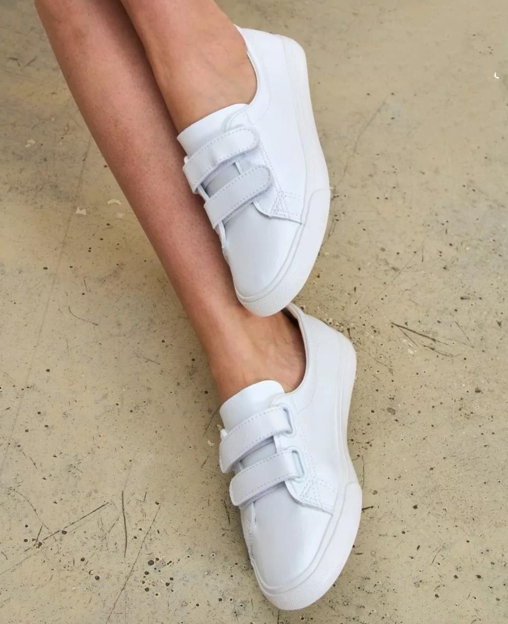 ,кроссовки на липучках женские,белые кеды экко на липучке,женские кроссовки,спортивная