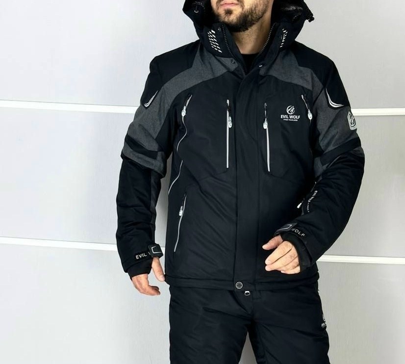 мужская зимняя горнолыжная куртка evil wolf,горнолыжная куртка evil wolf,зимняя горнолыжная куртка evil wolf,горнолыжная куртка,костюмы горнолыжные