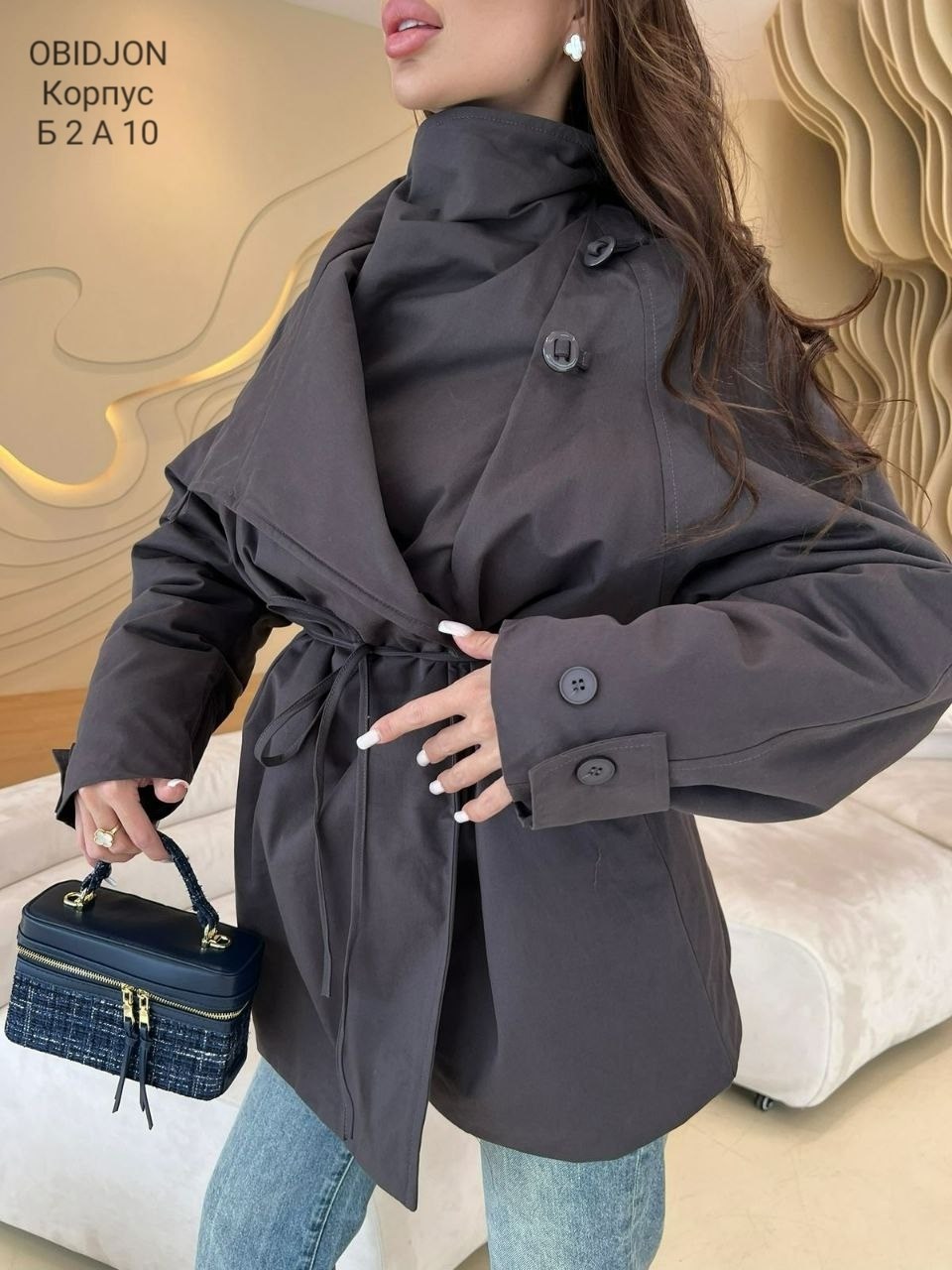 куртка демисезонная женская,куртка демисезонная,куртка женская,куртка с поясом,куртка оверсайз демисезонная с поясом