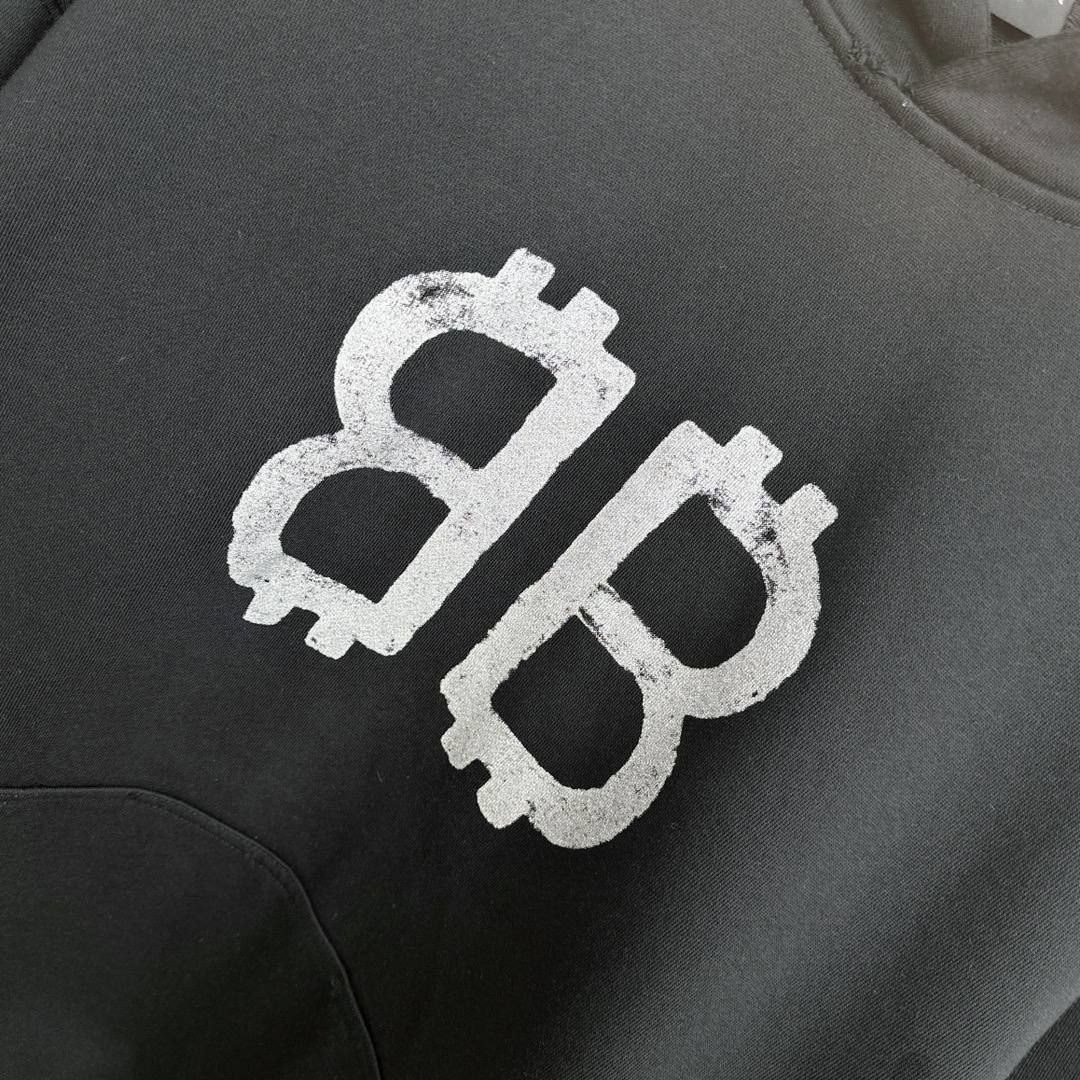 брендовые вещи,худи баленсиага черное,худи balenciaga,свитшот женская,толстовки свитшот