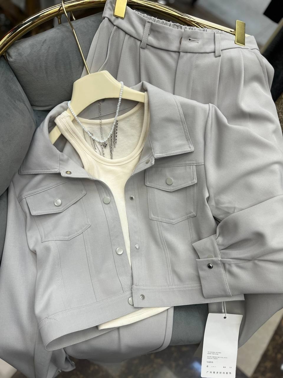 повседневный костюм,костюм женский,комплект костюм,костюм с брюками,жакет и брюки