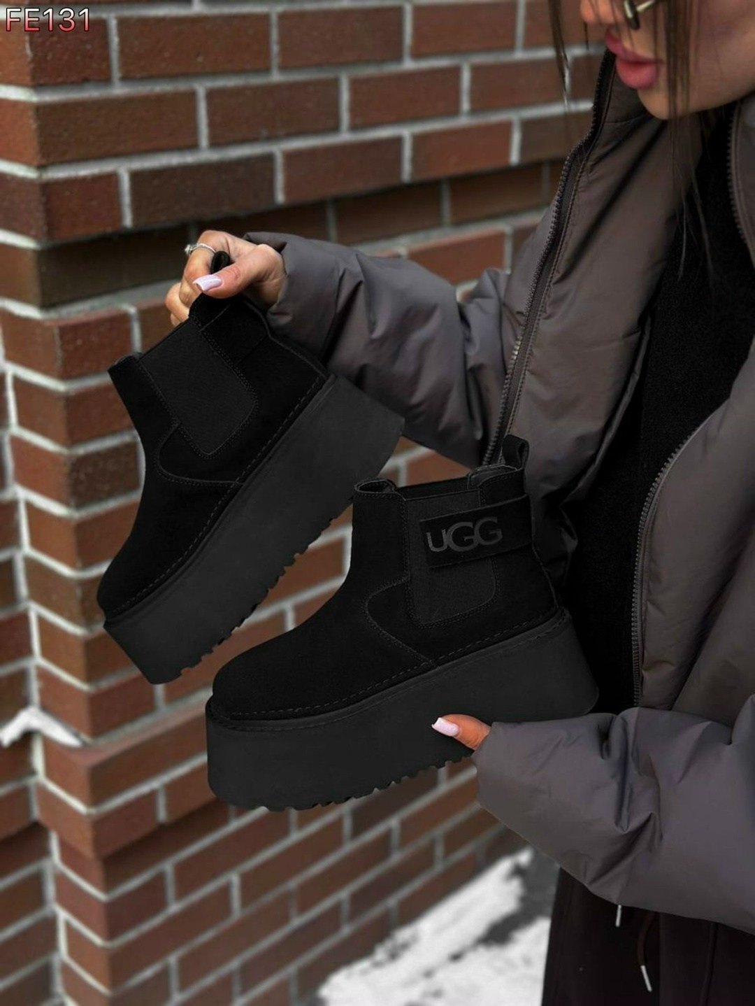 ,ugg neumel platform chelsea,женская ,женские ботинки на платформе,женские ботинки челси
