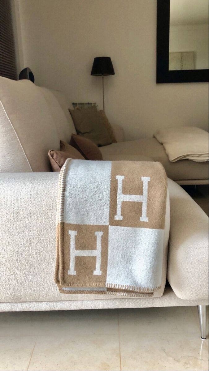 плед hermes,плед,кашемировый плед,бежевый плед,комплект плед
