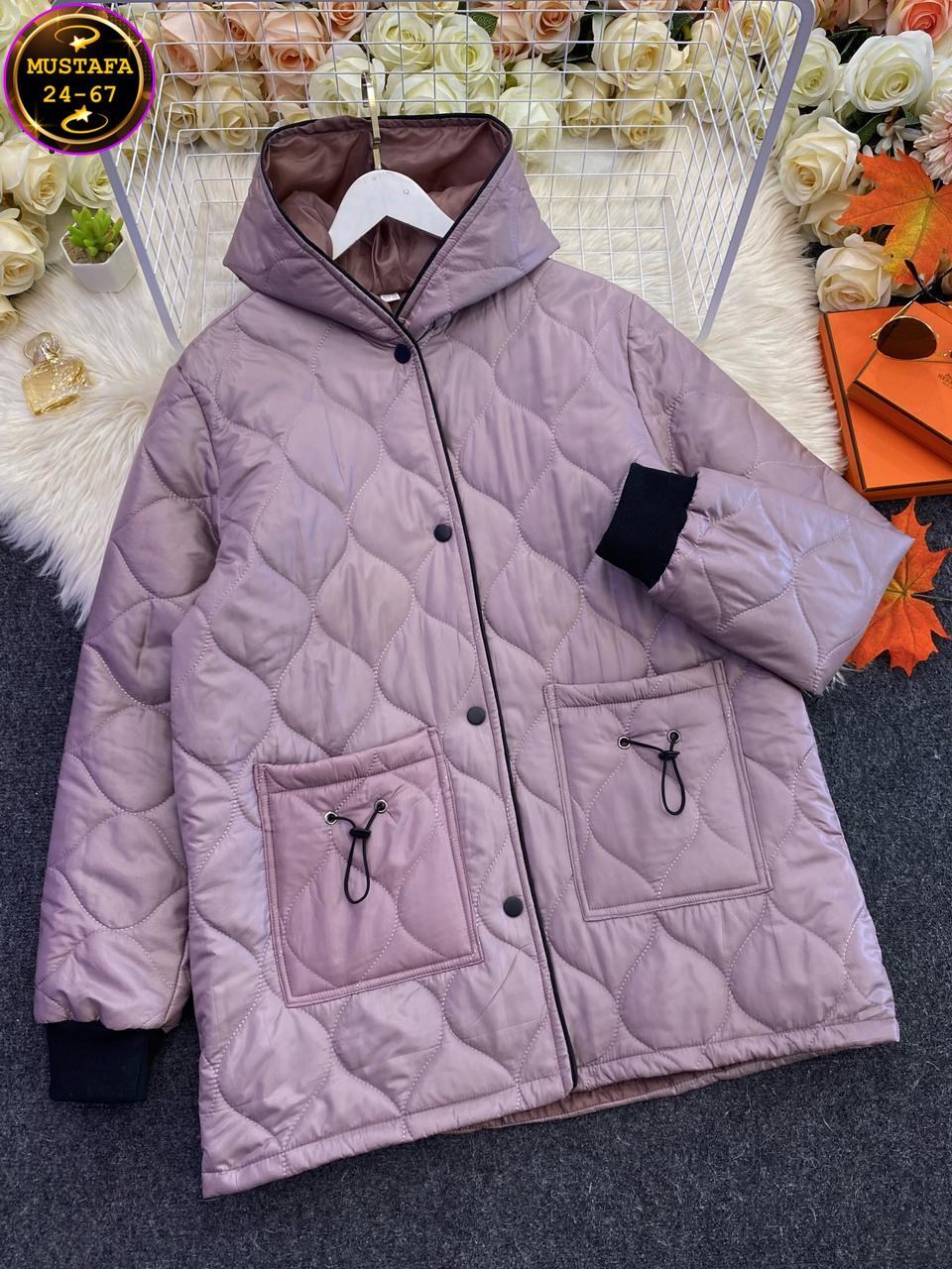куртка женская,демисезонная куртка,женская демисезонная куртка,куртка,стеганая куртка с капюшоном 64-72