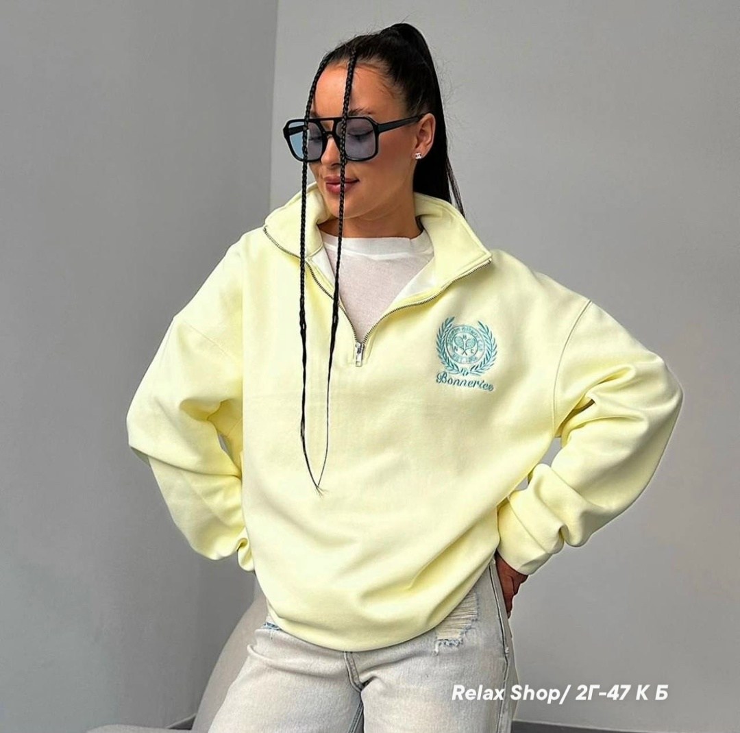 толстовки женская,женская кофта,женский свитшот,свитшот оверсайз,свитшот оверсайз с молнией