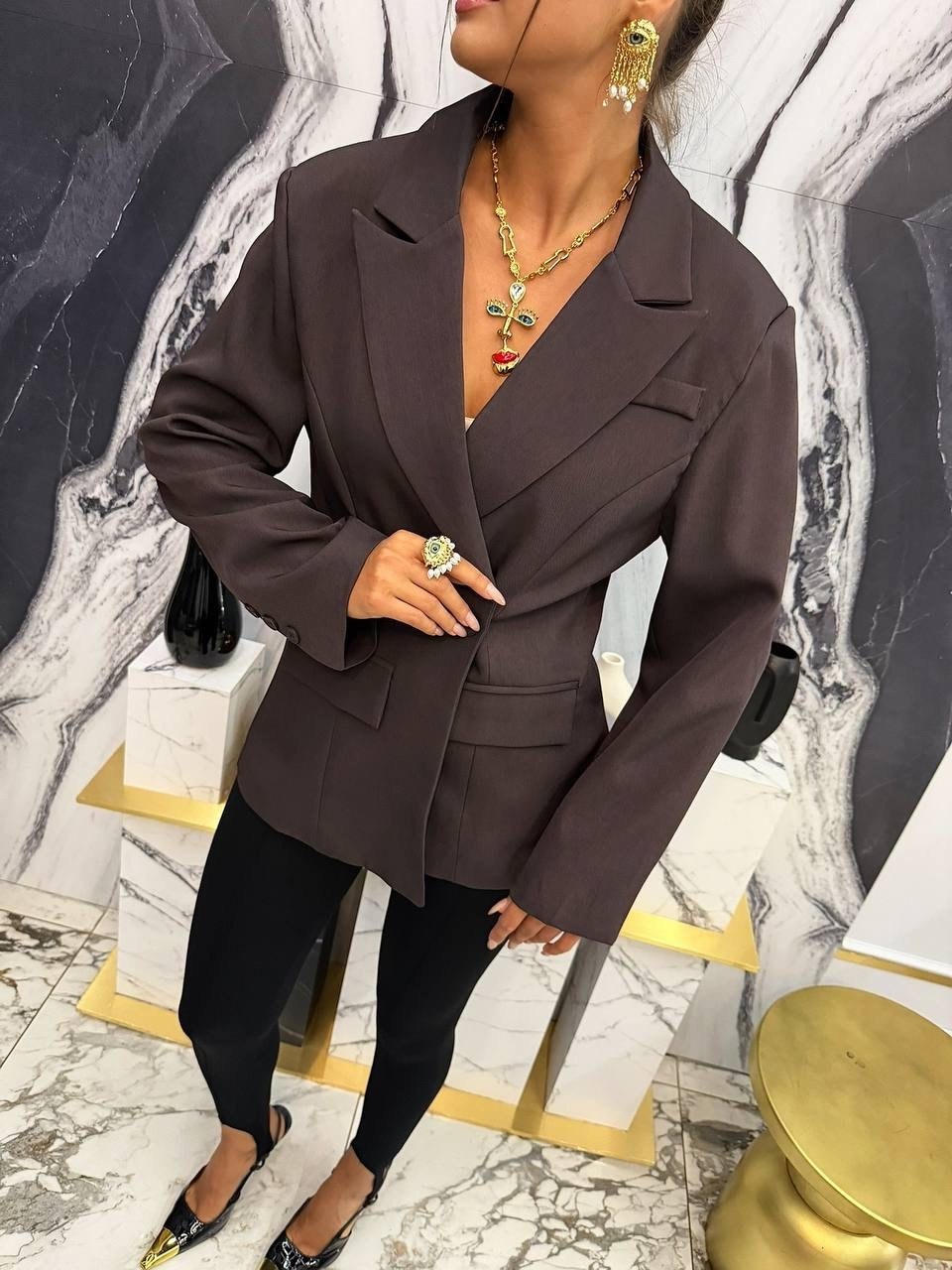 пиджак классический офисный жакет gosling moda,пиджак,женский пиджак,пиджак женский оверсайз,пиджак оверсайз удлиненный