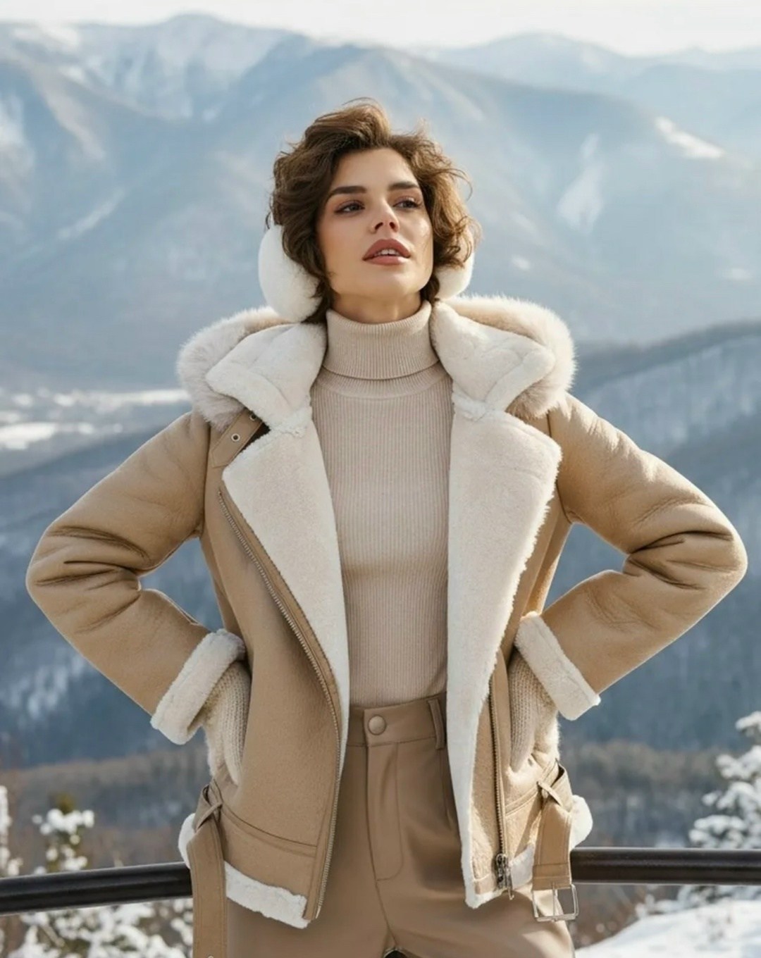 дубленка авиатор короткая с капюшоном bless you today,дубленка,дубленка пилот женская,дубленка женская,дубленка зимняя авиатор короткая из экокожи bless you today