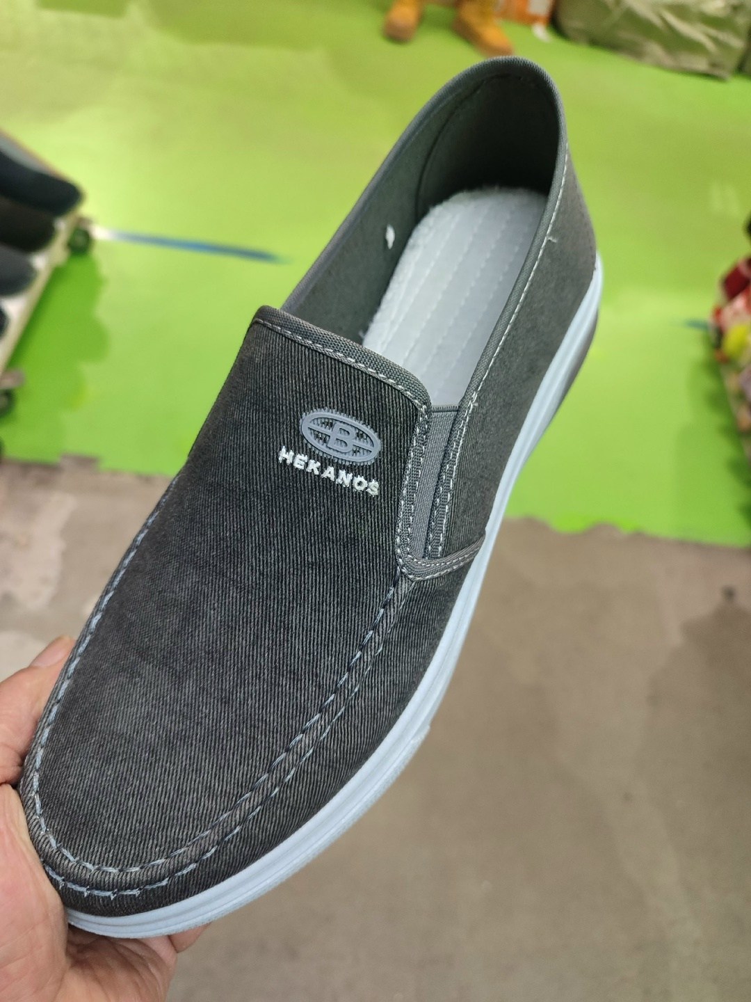 слипоны крокс мужские,парусиновая ,,повседневная , мужская летняя