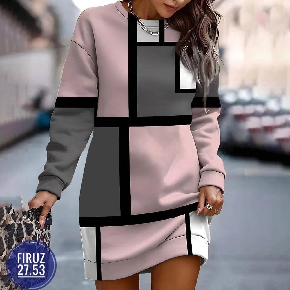 платье-туника женское,платье свитшот женское,платье-свитер,платье модное,платье