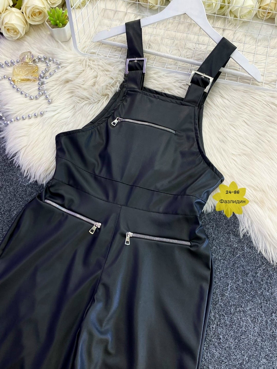 комбинезон женский кожаный,женские комбинезоны,комбинезон с карманами из искусственной кожи,комбинезон,комбинезон из экокожи