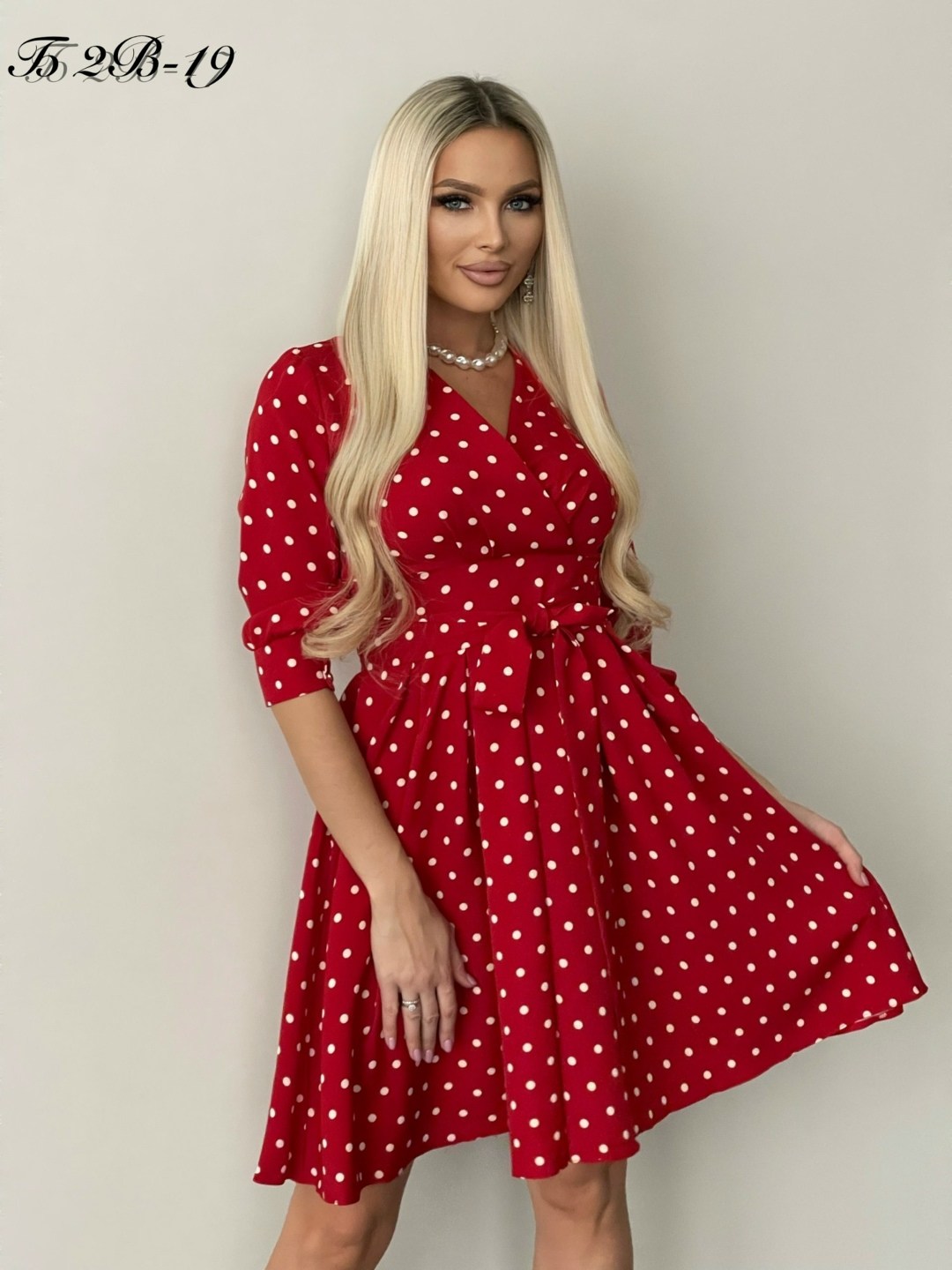 платье красное в горох,красное платье в горошек,красное платье в горошек на запах,платье в горошек,платье женское