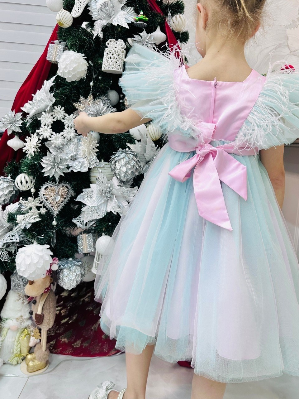 платье на девочку на годик,платье для девочки,платье для девочки праздничное,платье единорожка для девочки,платье единорога