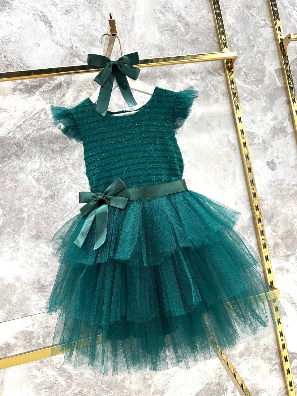 платье для девочки,зеленое платье для девочки,изумрудное платье для девочки,платье для девочки праздничное,платье праздник