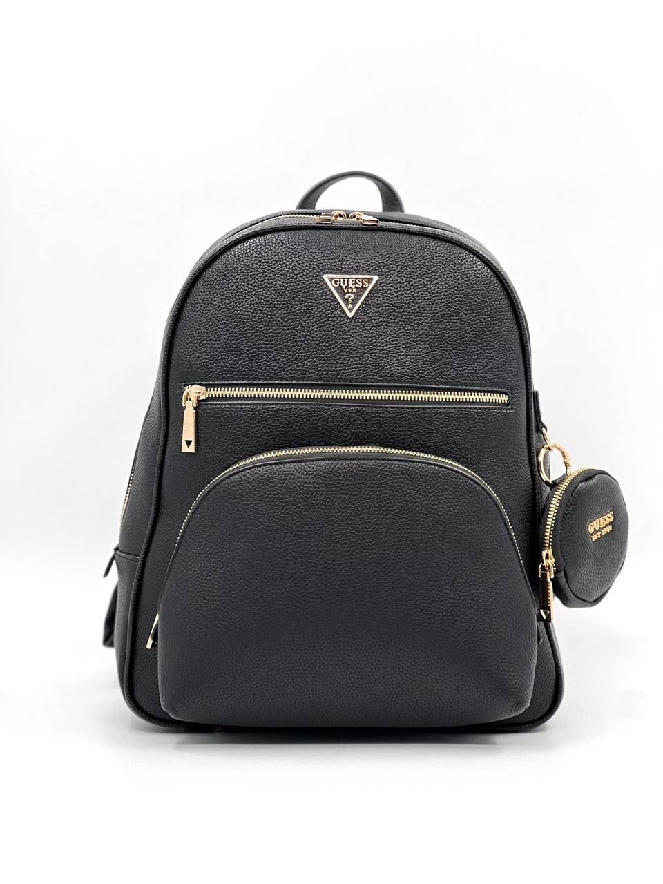 женский рюкзак guess,рюкзак guess коричневый,guess рюкзак,рюкзак guess eco elements backpack hwesg876733 темно-коричневый,рюкзак guess рюкзак guess