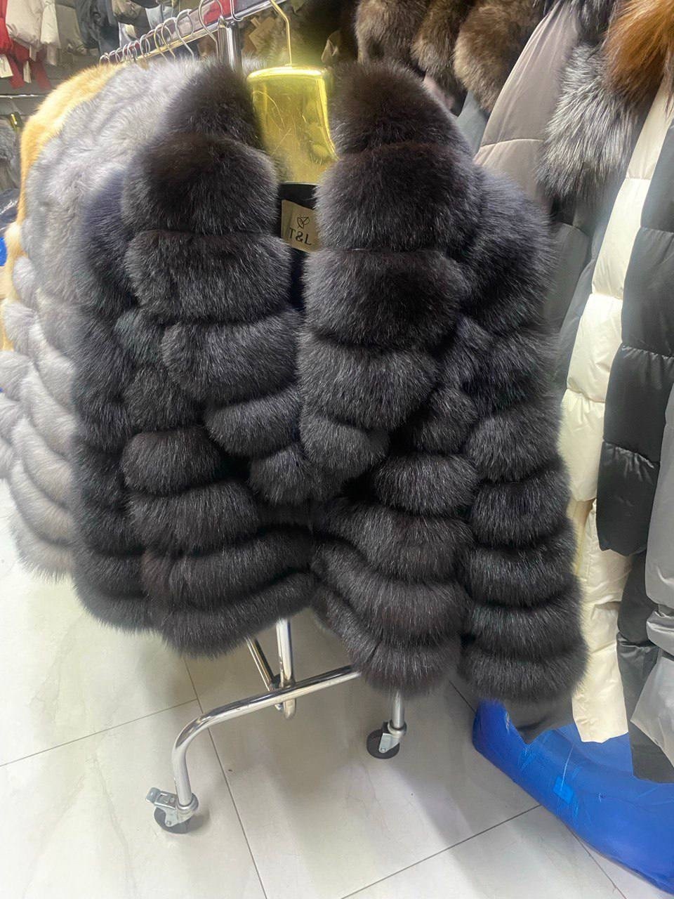 шуба автоледи песец колотый лед,шуба из песца,шуба песец,шуба трансформер из песца,шубка из песца
