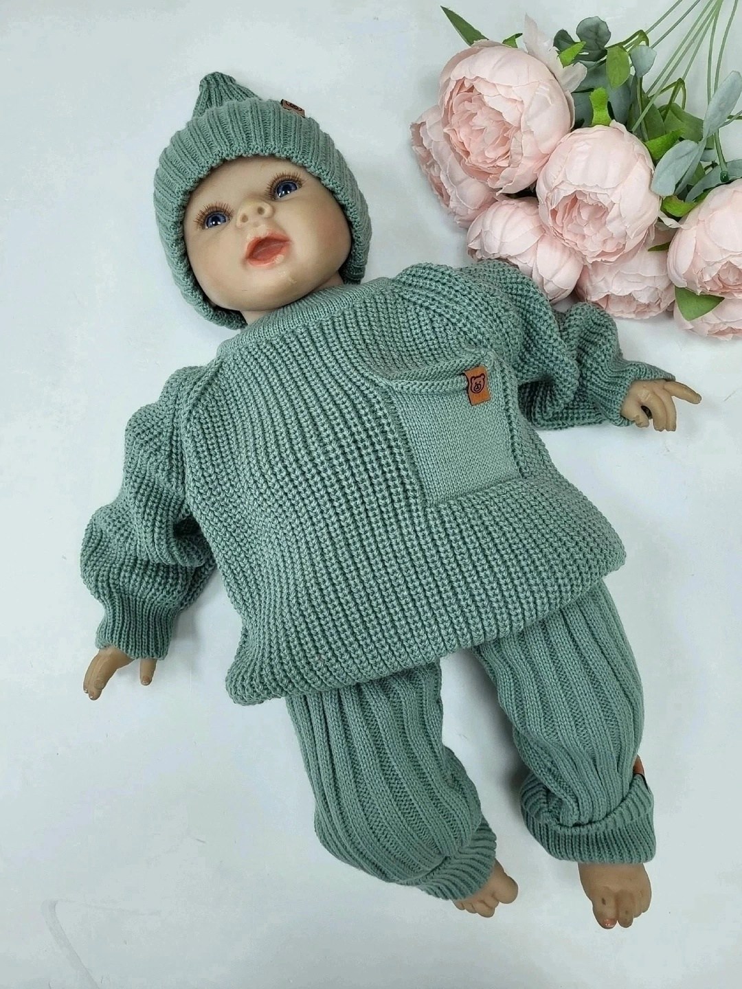 комплект вязаный,вязаный комплект для малыша,вязаный костюм для новорожденного малыша fantastic sleeps,вязаный костюм для новорожденных,костюм вязанный