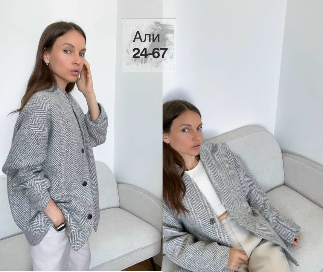 пальто короткие,полупальто,пальто жакет,жакет,пальто женское каляев 67143 серое 52 ru