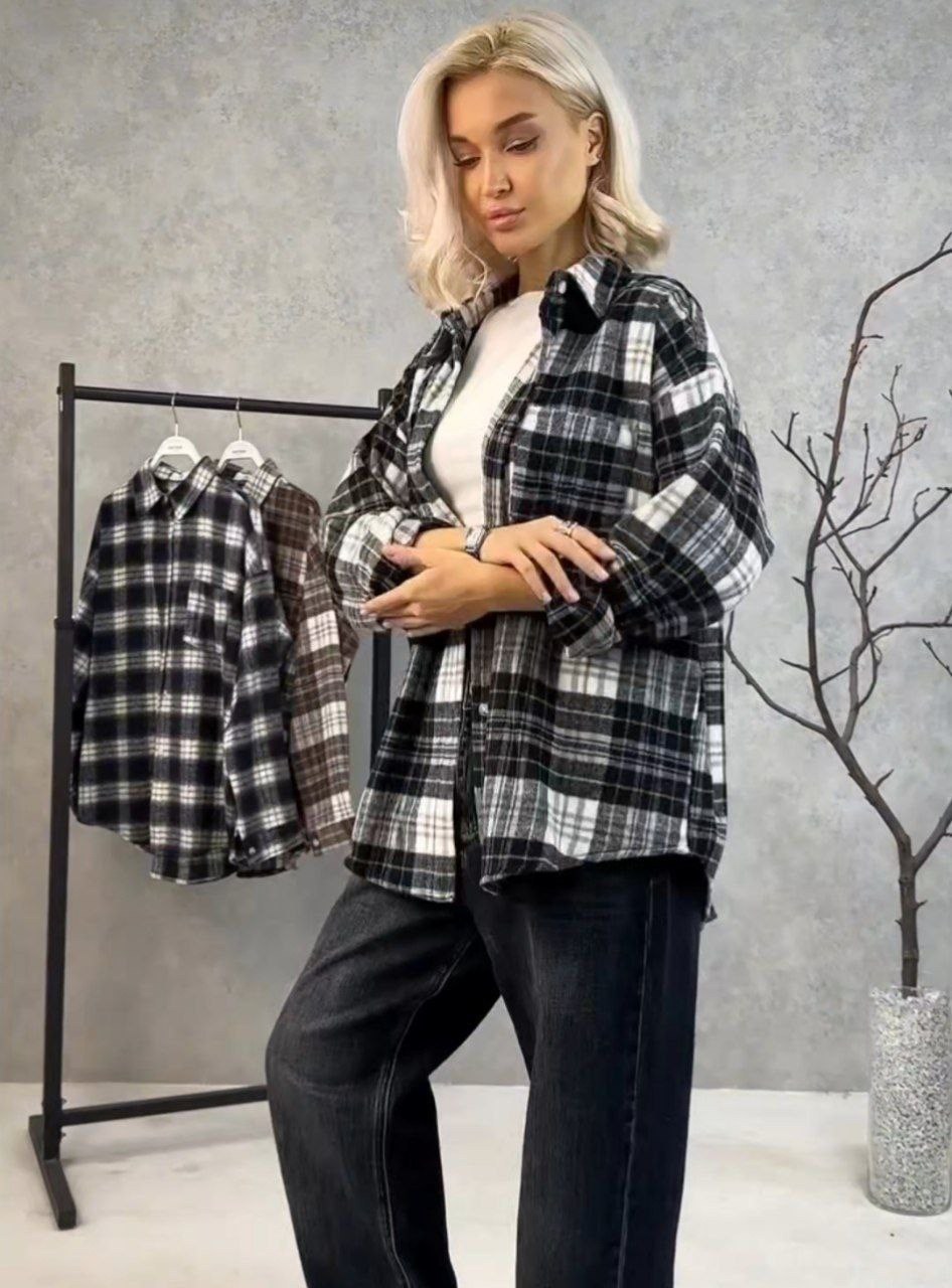 рубашка в клетку женская оверсайз теплая,рубашка в клетку женская оверсайз,рубашка женская в клетку теплая,рубашка в клетку женская,женская рубашка